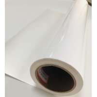 eco solvent pp synthetic paper poster material glossy pp film synthetic paper for indoor/outdoor advertising