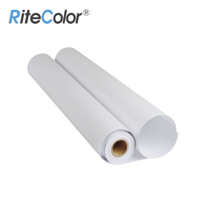 8 Mil Waterproof Wide Format Roll Eco-Solvent Matte Synthetic PP Paper , Solvent Polypropylene Paper