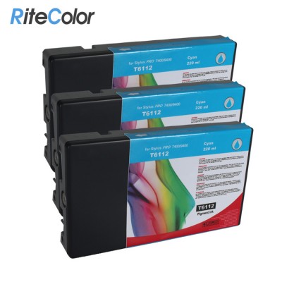 Compatible 220ml Pigment ink cartridges for Epson Pro 7880 9880