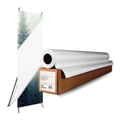 Inkjet Printing Glossy Poster PP Coated Synthetic Paper for Roll Up Banners