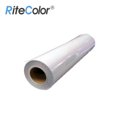 Self-adhesive Glossy PVC Cold Laminating Film Roll Waterproof & UV-resistant